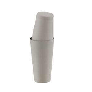 White Powder Coated Stainless Steel Boston Shaker