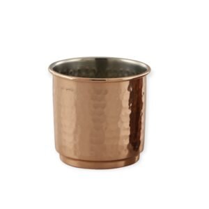 Copper Hammer Tumbler With Nickel