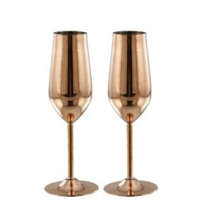 Stainless steel Champagne Glass