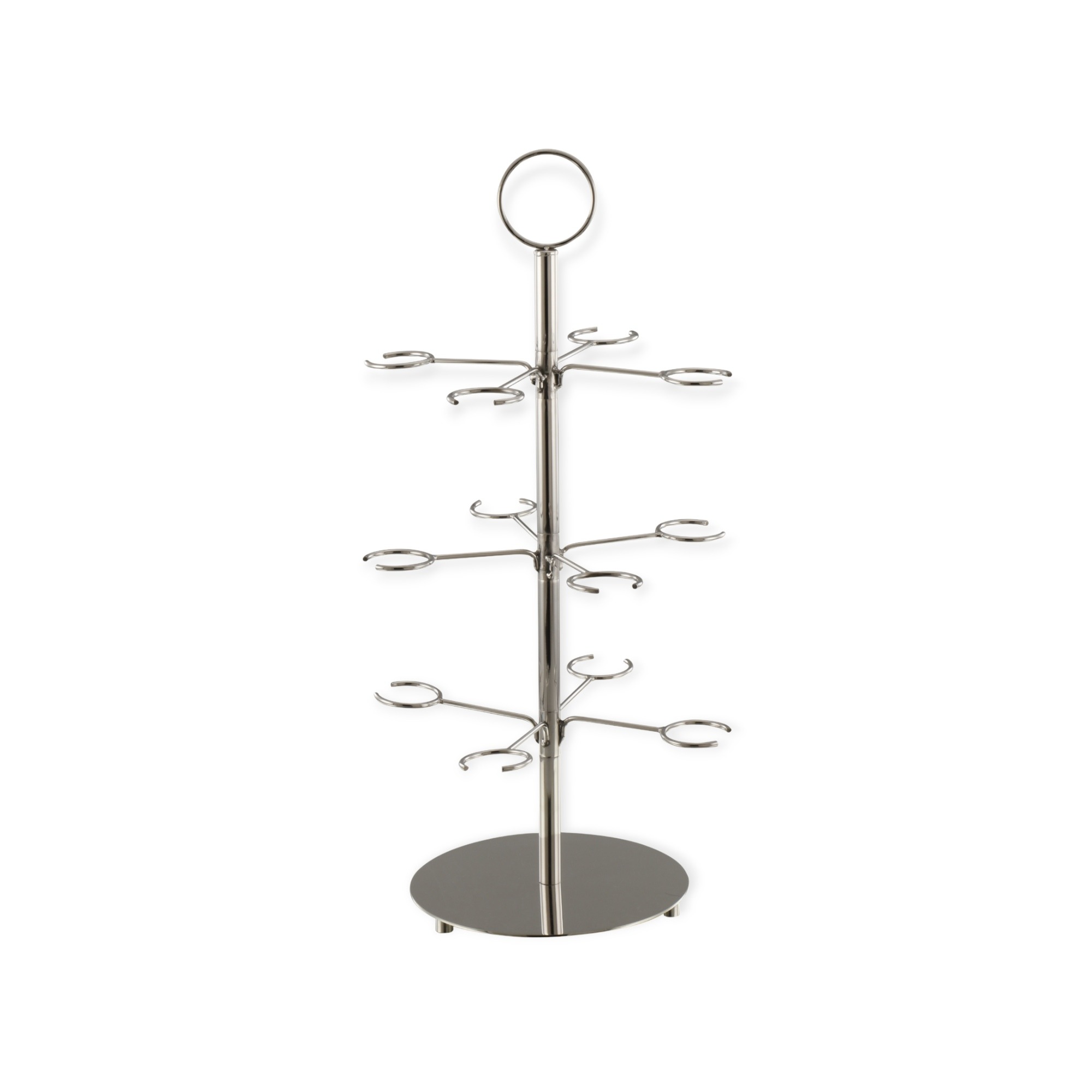 Buy Stainless Steel 3 Tier Martini Glass Holder Stand Online