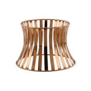 Copper Plated Stainless Steel Round Food Riser