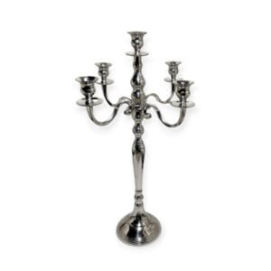5 Arm Aluminum Candelabra