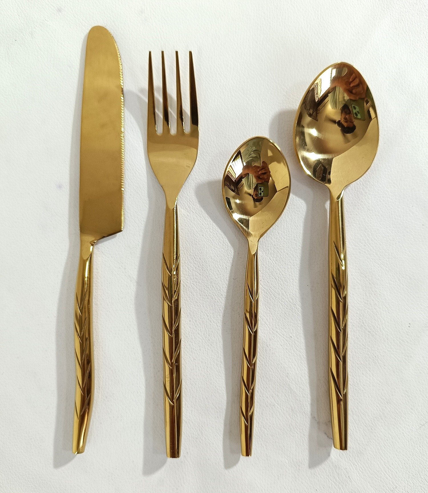 PVD Coated Stainless Steel Designer Cutlery Set - Bulk Export - Image 2