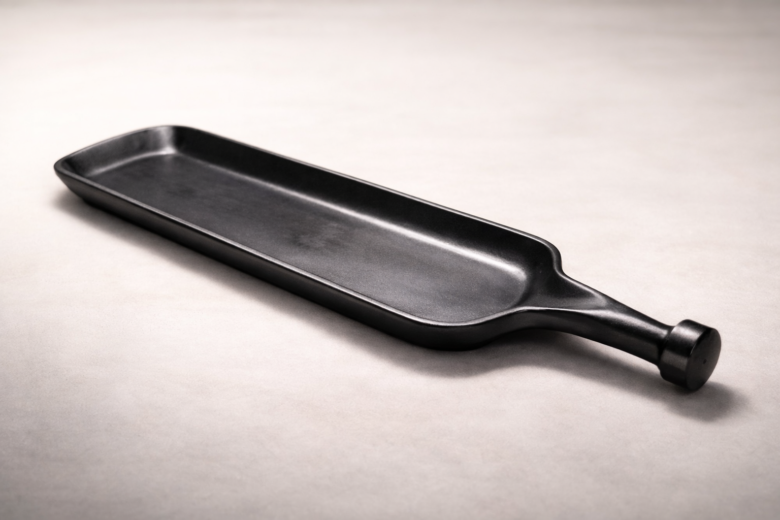 Cast Iron Serving Platter Bat Shape - Image 2