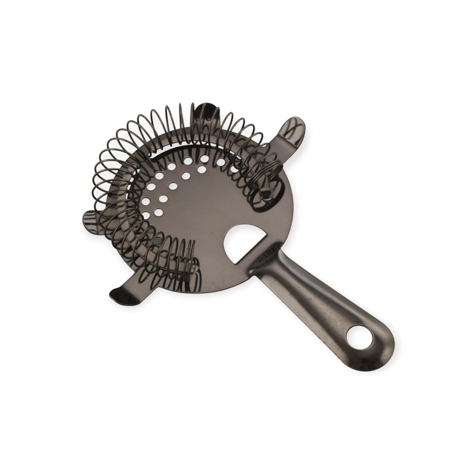 Gun Metal Stainless Steel Hawthorne Bar Strainer