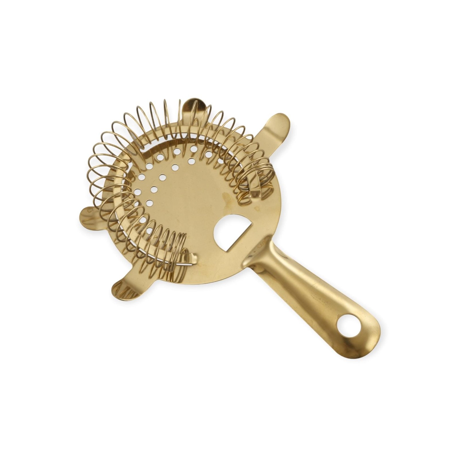 Brass Plated Stainless Steel Hawthorne Bar Strainer
